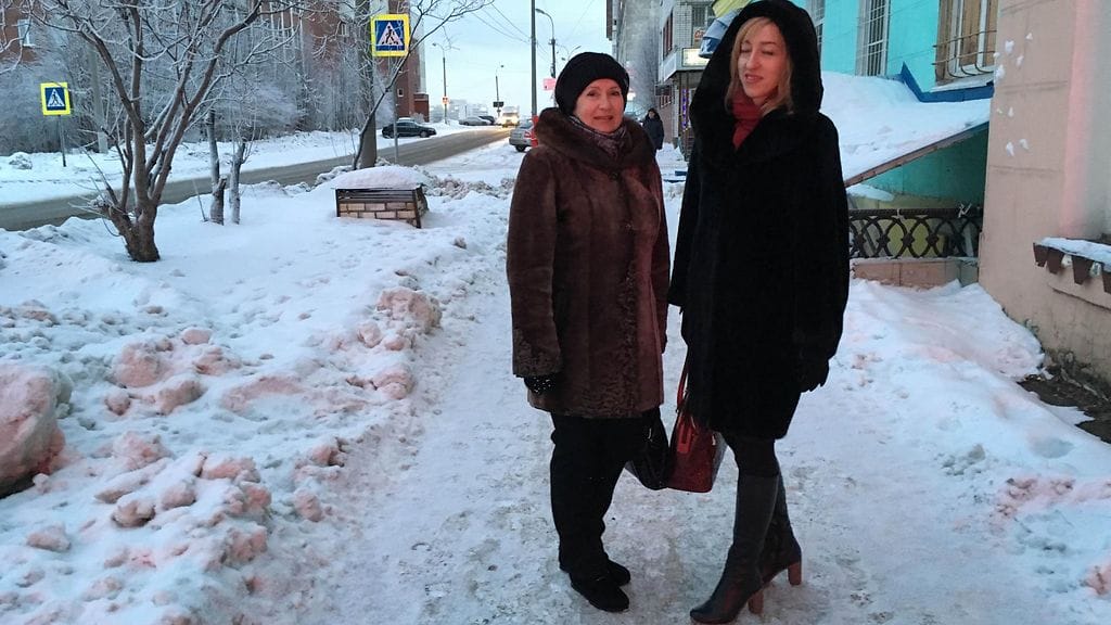 Jelenan (vas.) ja Svetlanan mukaan turkki takaa lämmön vaikka elohopea tippuisi -40 asteeseen.