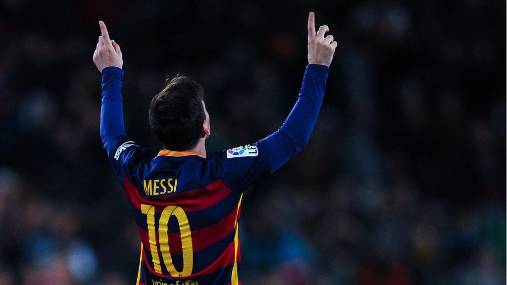 Lionel Messi oli ottelun hahmo jälleen kerran.