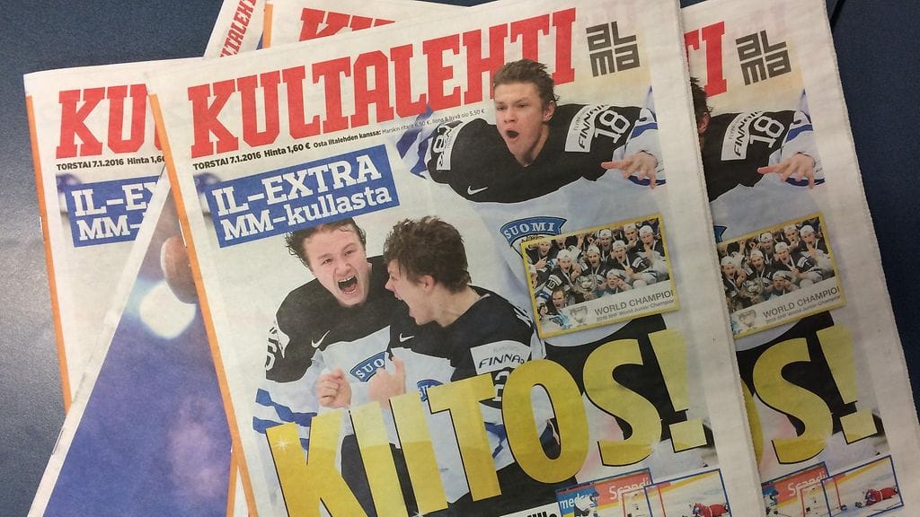 Iltalehti on tänään Kultalehti.
