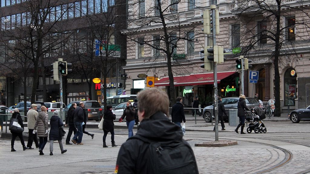 Suomalaista katutyyliä Helsingissä joulukuussa 2015