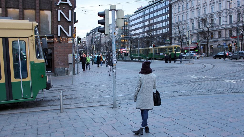Suomalaista katutyyliä Helsingissä joulukuussa 2015