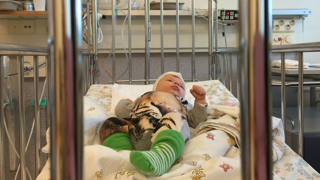 Olavi joutui RS-viruksen takia uudestaan sairaalahoitoon.