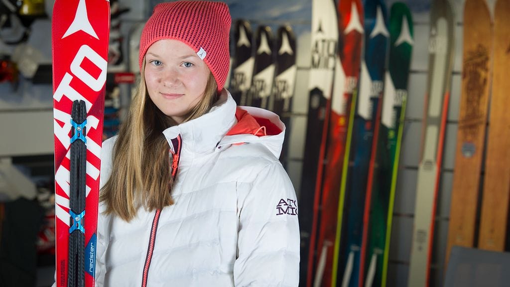 Riikka Honkanen nousi avauskierroksen kolmannelta sijalta voittoon (arkistokuva).