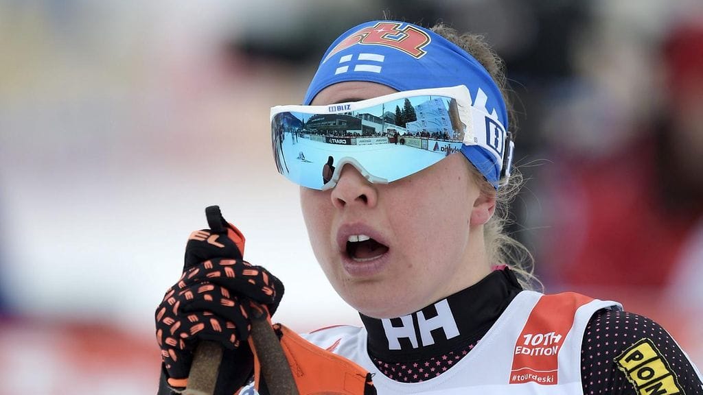 Kerttu Niskanen on startissa suomalaisista parhaalla sijoituksella.