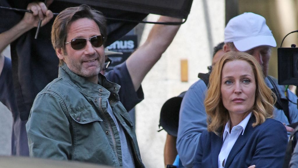 Gillian Anderson ja David Duchovny 9.6.2015 1