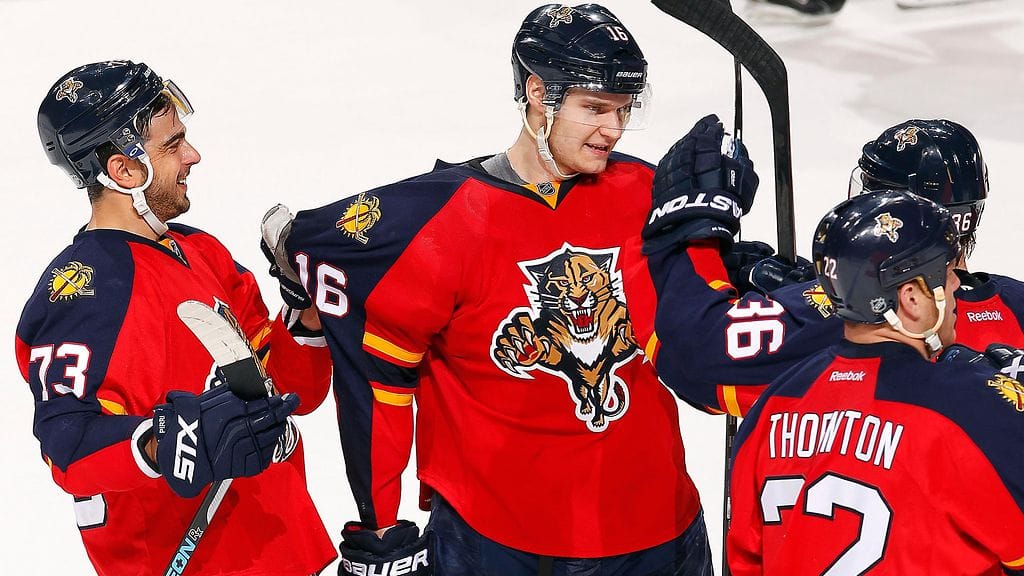 Aleksander Barkov on ollut tulikuumassa vireessä.