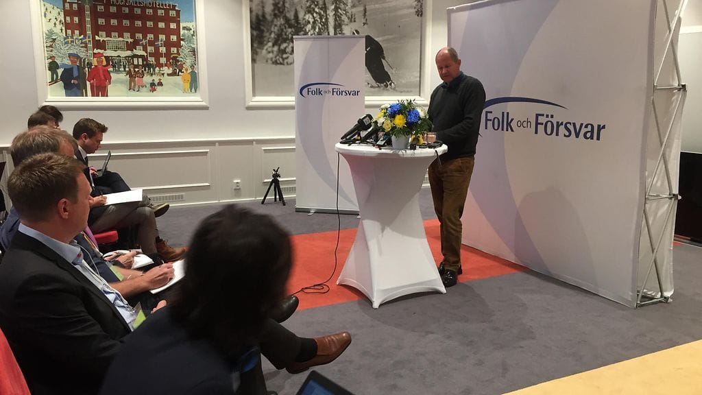 Ruotsin poliisiylijohtaja Dan Eliasson.