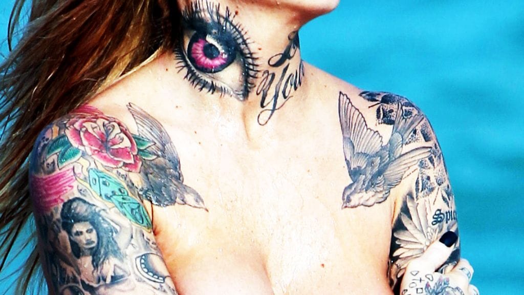 Realitytähti Jemma Lucyn tatuointeja