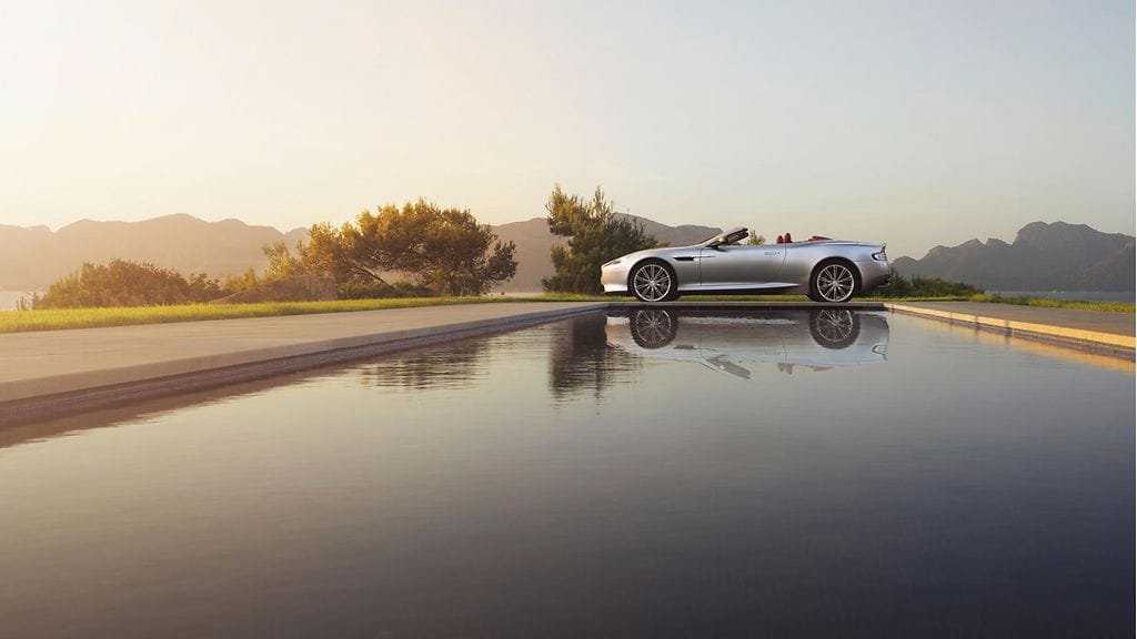 Aston Martinin tuleva DB11 on kuvassa näkyvän DB9:n perillinen.