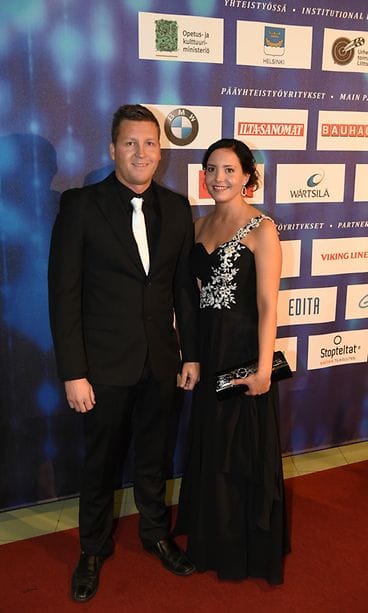 jani sievinen ja maria nyqvist, 2016 urheilugaala