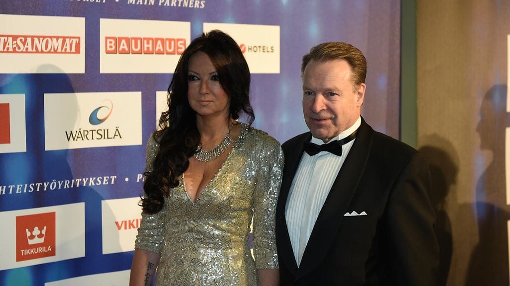 Ilkka Kanerva ja Elina Kiikko, 2016 Urheliugaala