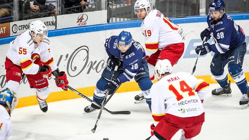 Jokerit jäi jälleen Dinamon jalkoihin.