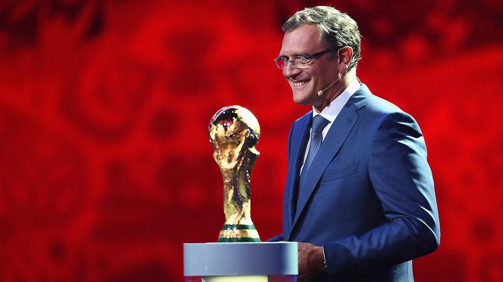 Jerome Valcke viime heinäkuussa Pietarissa.