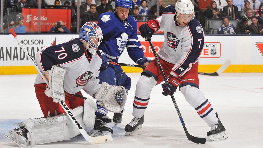 Joonas Korpisalo säväytti Torontossa keskiviikkona.