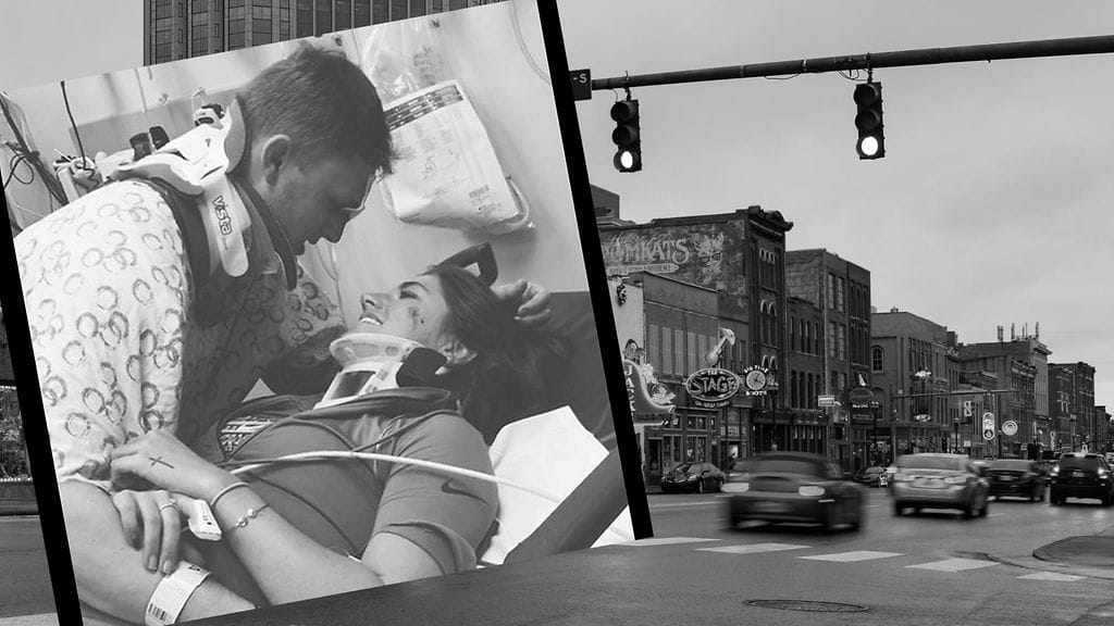 Nuoripari selvisi auto-onnettomuudesta. Kuvakaappaus: Facebook