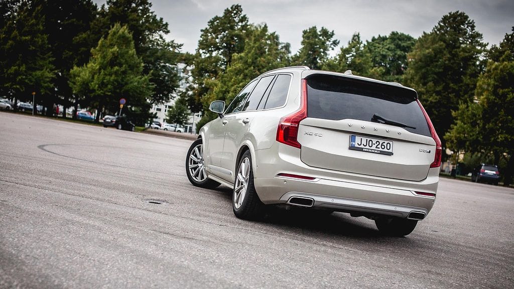 Volvo XC90 on viime vuoden turvallisin iso maasturi.