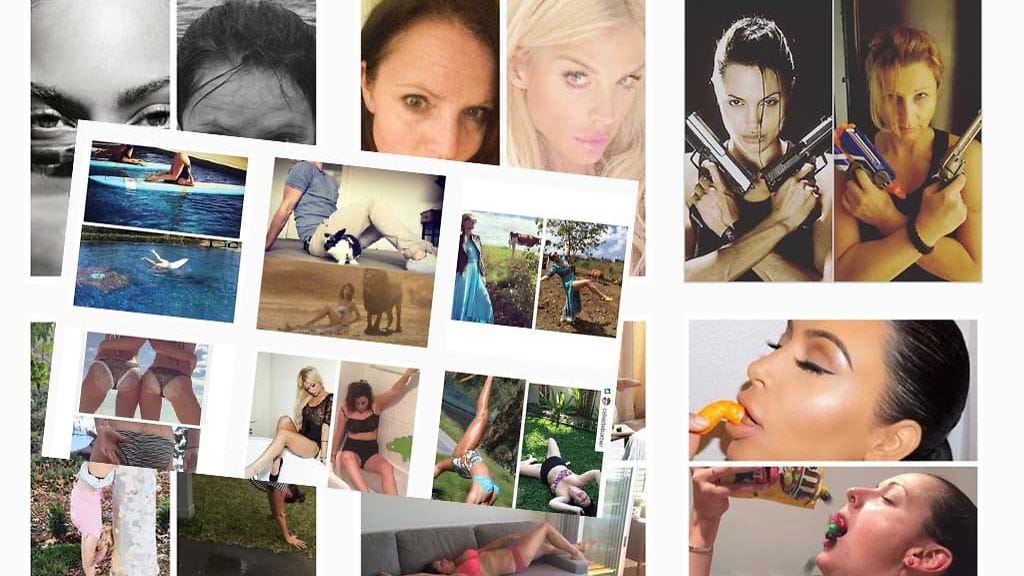 Koomikon versiot julkkisten kuvista saavat nauramaan.