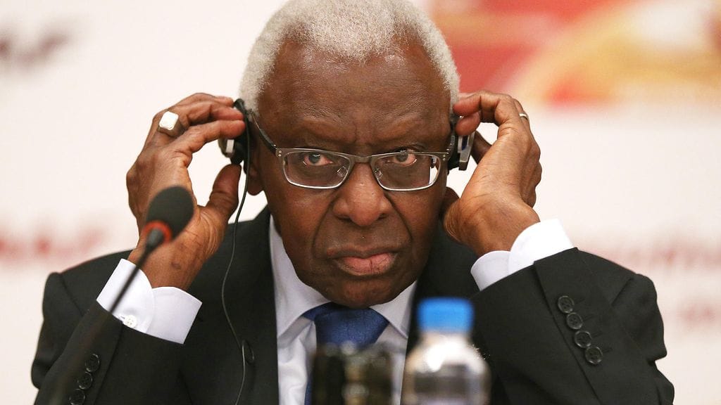 Lamine Diack. Arkistokuva.