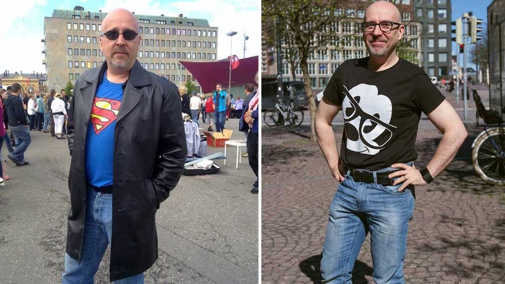 Jussi Huhtala hoikistui tasaisen varmaan tahtiin laskemalla kaloreita.