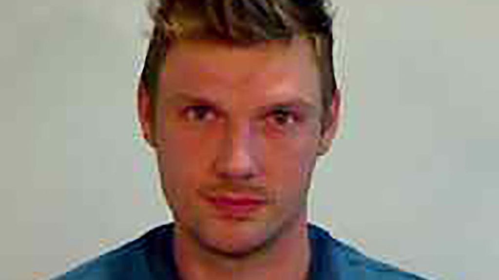 Nick Carter pidätyskuva