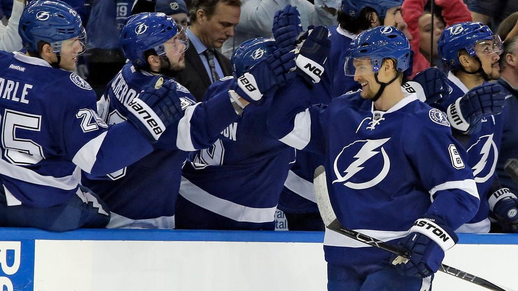 Anton Stralman pääsi tuulettamaan kauden viidettä maaliaan.