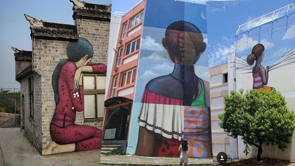 Voisiko Julien Malland tulla maalaamaan näitä myös Suomeen?