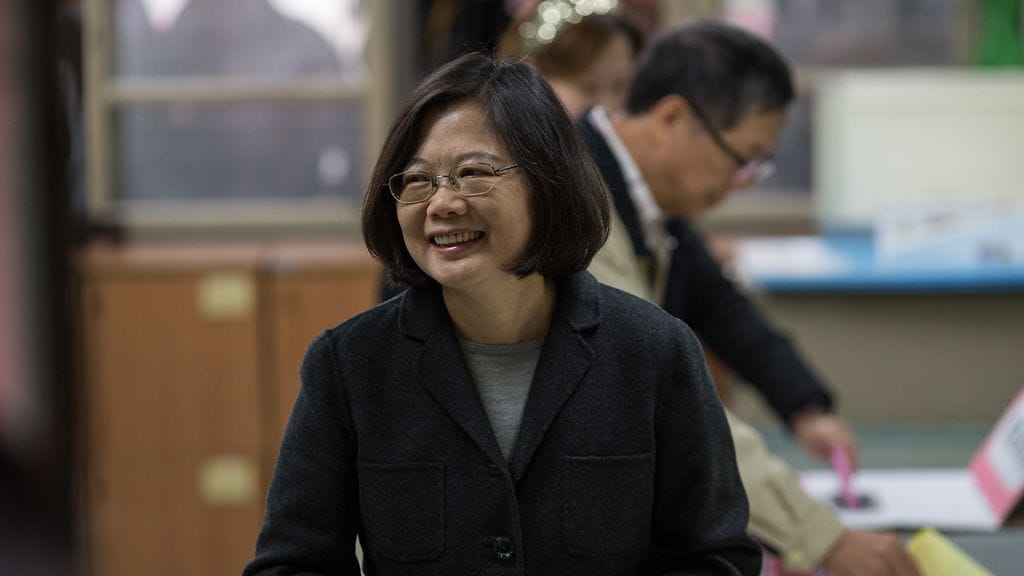 Tsai Ing-wen.