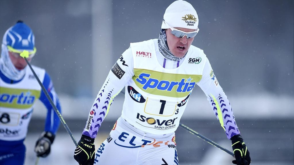 Sami Jauhojärvi karisti Oulun Hiihtoseuran kannoiltaan päätösosuudella.