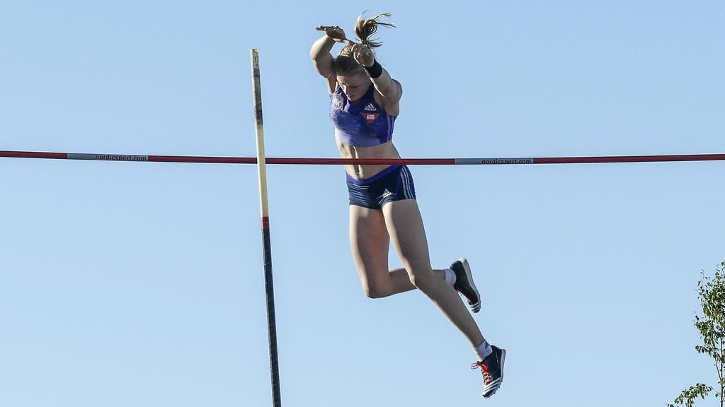 Wilma Murto kisaamassa Seinäjoella viime heinäkuussa.