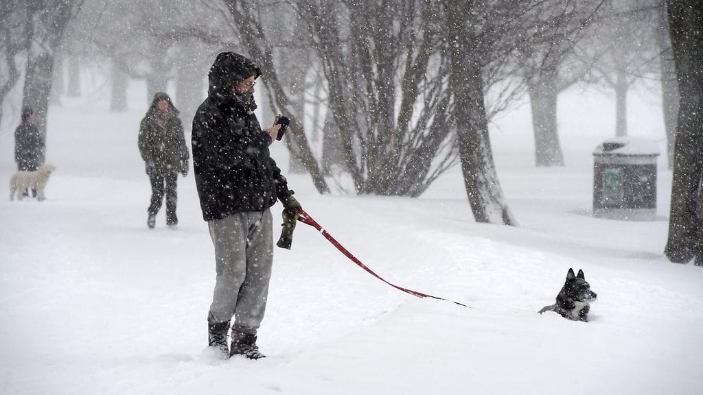 Kevyttä pöllyävää pakkaslunta sataa maanantaina muun muassa etelässä.