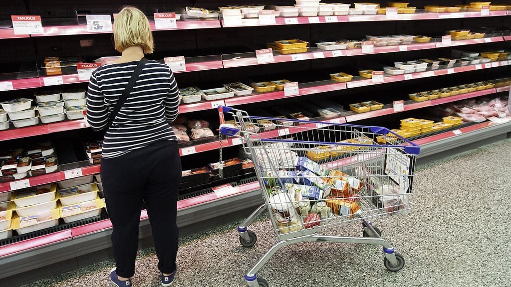 Suomalaisten ruokakauppojen tarjonta ei miellytä ruokabloggaaja Jani Kinnusta. Kuvituskuva.