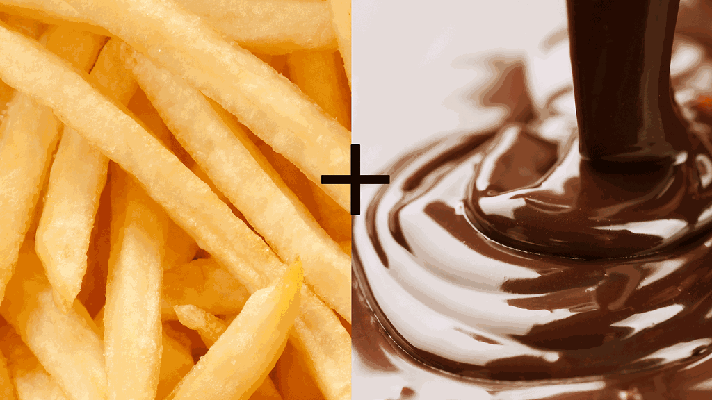 Suolaista ja makeaa – voiko tässä epäonnistua? Kuvituskuva.