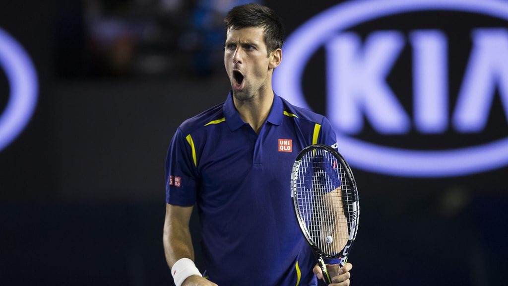 Novak Djokovic eteni Australian avointen 3. kierrokselle voittamalla ranskalaisen Quentin Halysin.