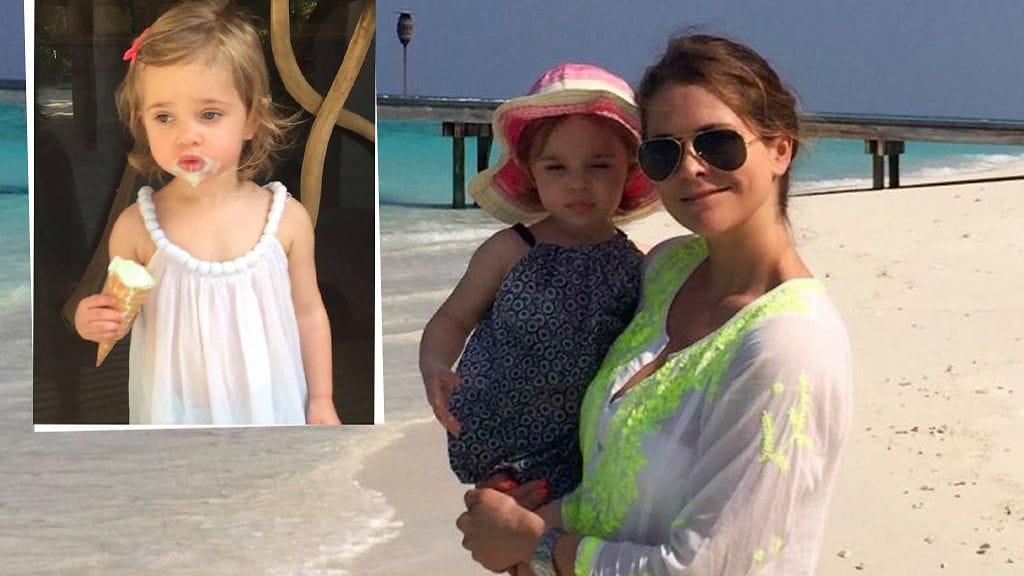 Prinsessa Madeleine hehkui onnea perheensä kanssa unelmalomalla.