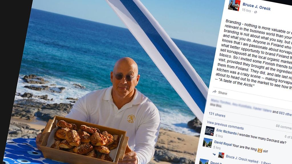 Bruce Oreck Korvapuusti