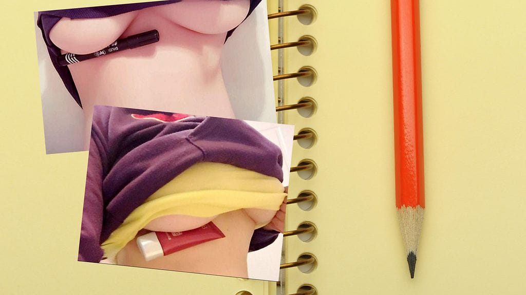 Kuvakaappaus Youtube: Uusin someilmiö on saanut tuhannet naiset jakamaan kuvia rinnoistaan.