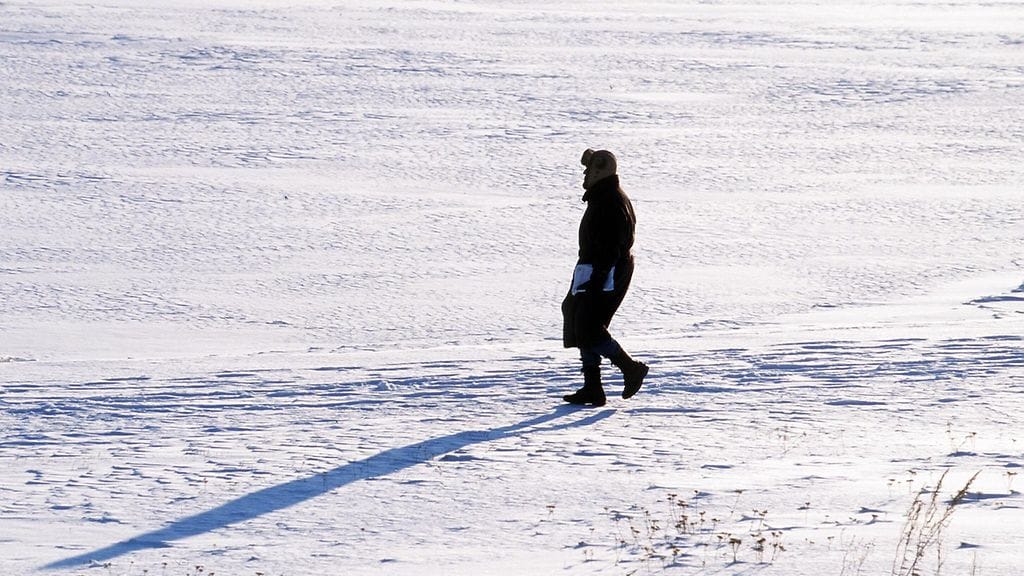 Hypotermia voi yllättää olosuhteisiin nähden huonosti pukeutuneen. Kuvituskuva.