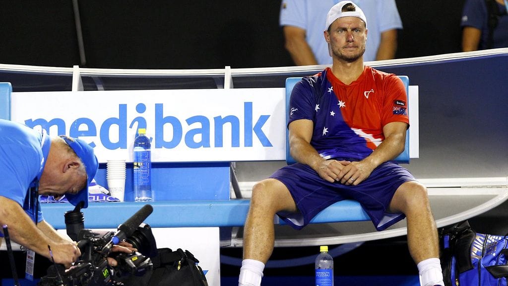 Lleyton Hewitt on saavuttanut urallaan kaksi Grand Slam -turnausvoittoa.