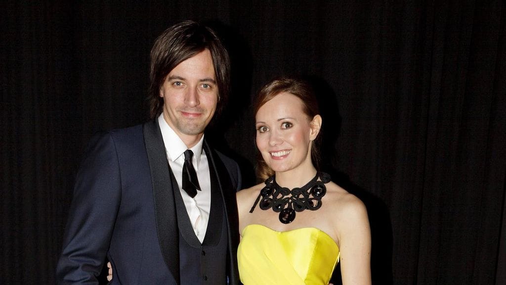 Ilkka Uusivuori ja Marja Hintikka Finnish Catwalkin iltatilaisuudessa tammikuussa 2012.