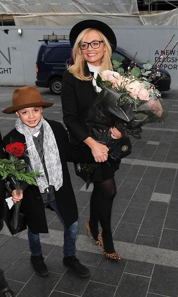 Emma Bunton, Beau Lee Jones 21.1.2016 2