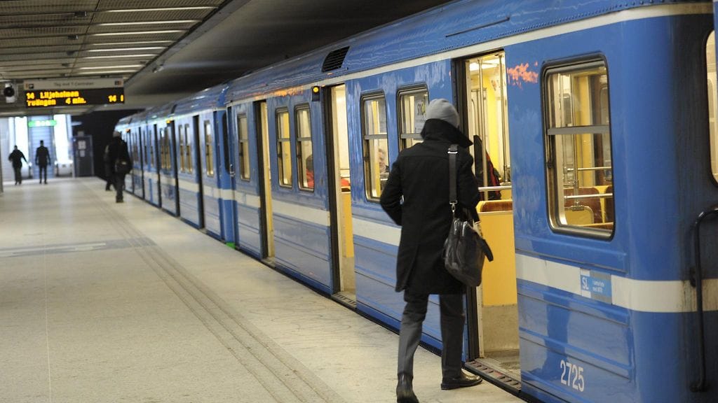 Tapaus sattui tammikuun 5. päivä Tukholman vanhassa kaupungissa sijaitsevalla metroasemalla. Kuvituskuva.
