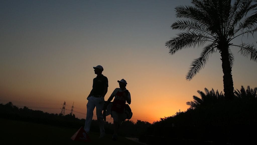 Mikko Ilonen Abu Dhabin illassa.