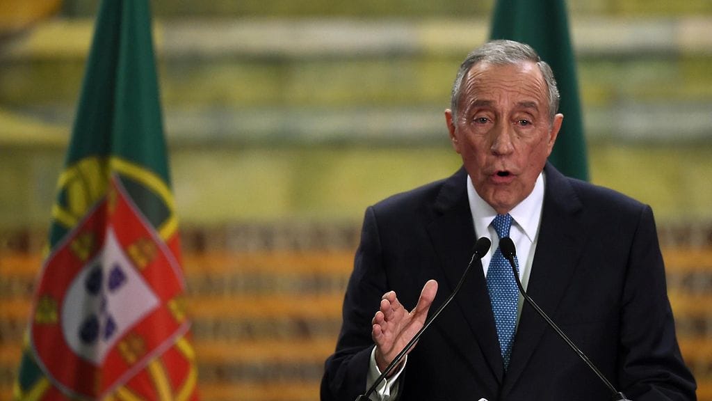 Portugalin presidentti Marcelo Rebelo de Sousa on ollut presidenttinä lain sallimat kaksi kautta.