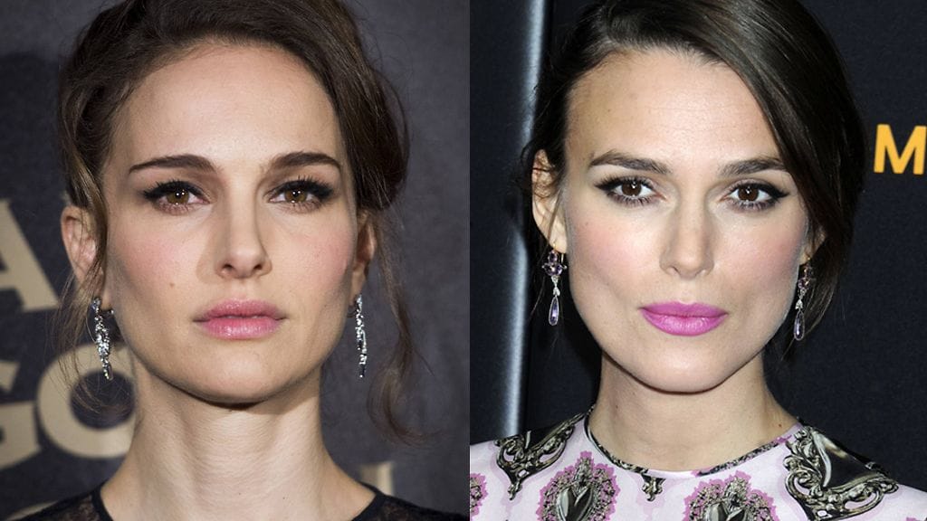 Huomaatko yhdennäköisyyttä Natalie Portmanin ja Keira Knightleyn välillä?