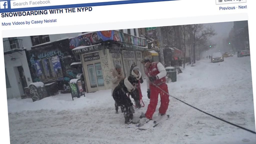 Casey Neistat on Facebook-profiilinsa perusteella ohjaaja-näyttelijä.