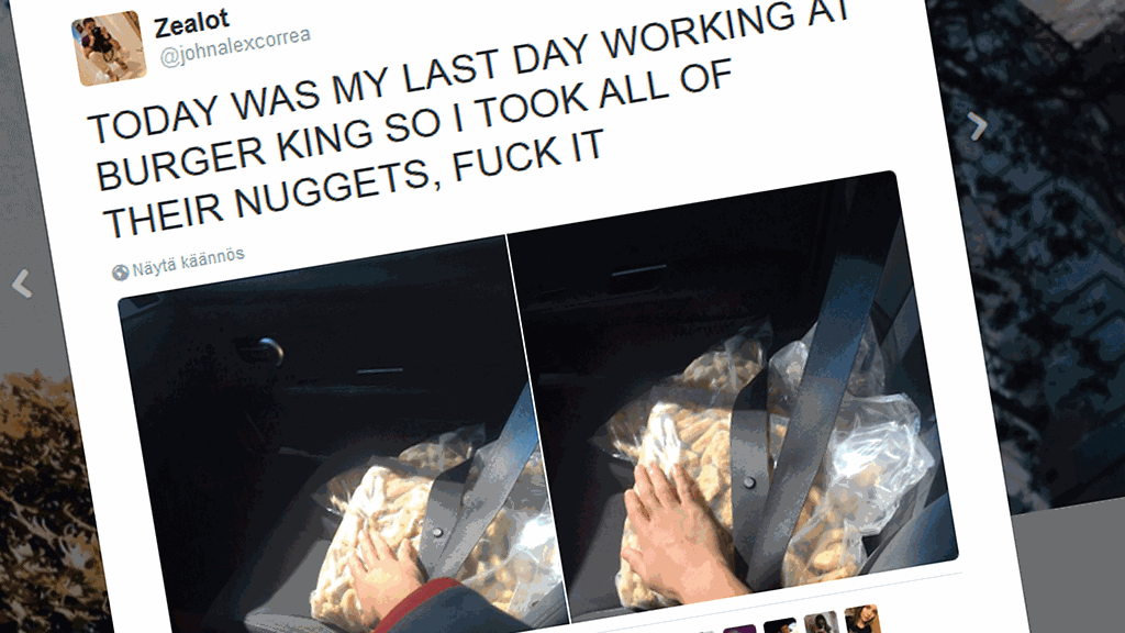 kana1, twitterkaappaus