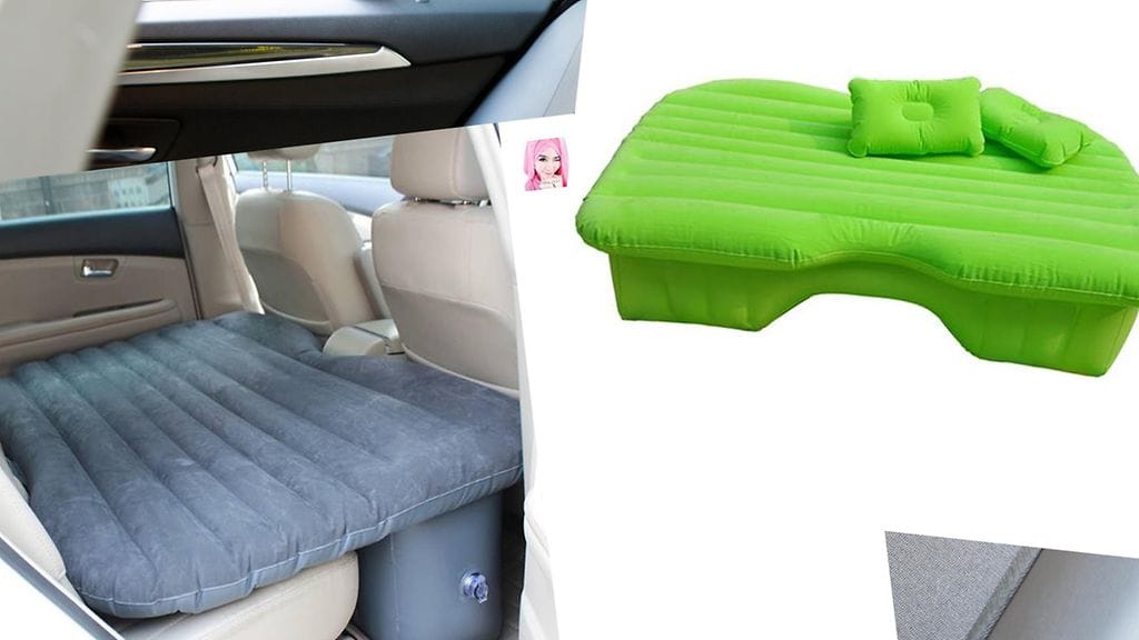 Takapenkin täyttävä ilmapatja mahdollistaa mukavat yöunet esimerkiksi retkillä.