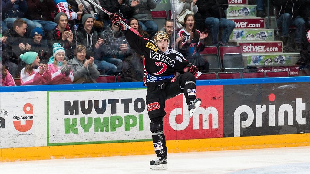 JYPin Valtteri Kemiläinen on noussut SM-liigan tehokkaimpien puolustajien joukkoon.