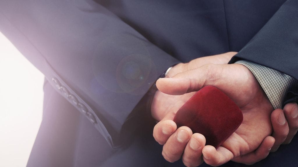 Tämän miehen unohtumaton kosinta saa monet kateelliseksi.