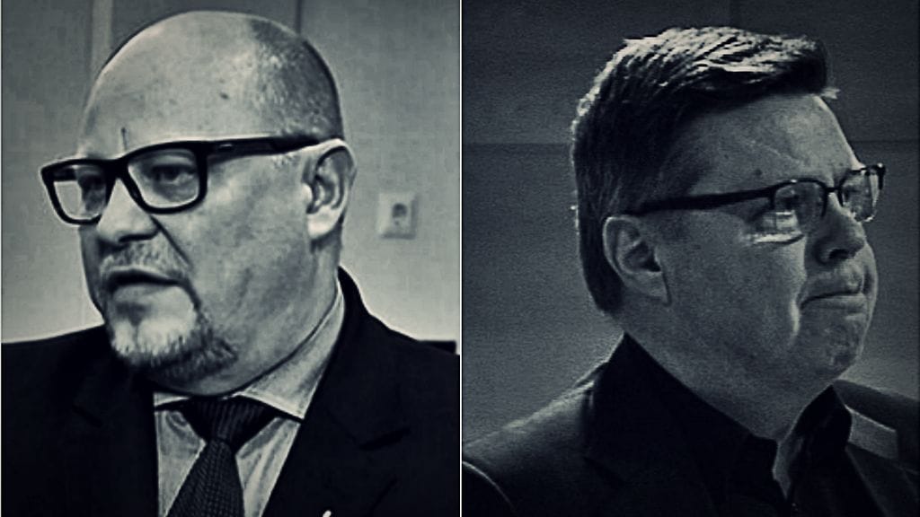 Krp:n rikostarkastaja Ari Karvosen (vas.) välit Aarnioon olivat huonot.